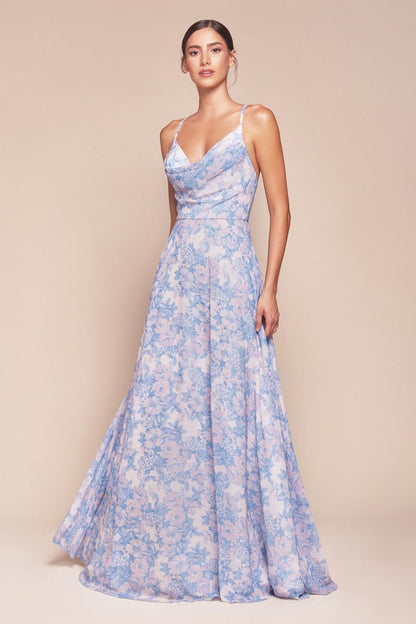 Iris Gown - Blue