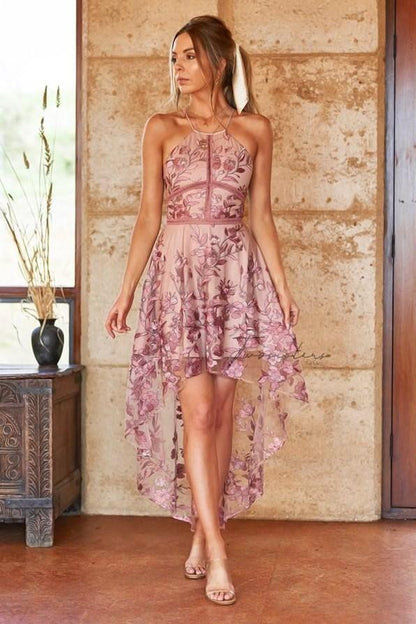 The Jennifer Dress Embroidery Rose by Two Sisters The Label from Lady Black Tie