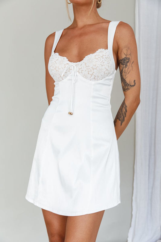Jodie Mini Dress - White