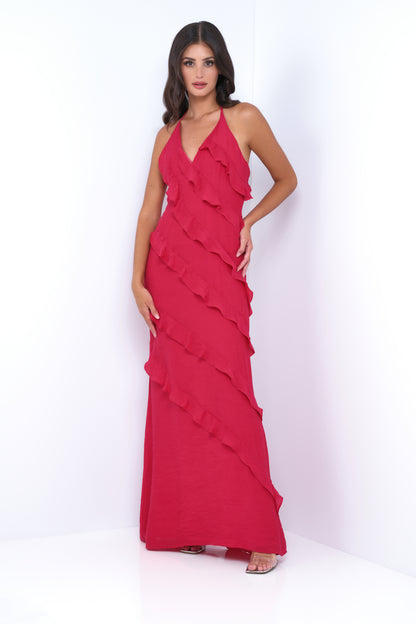 Remi Maxi Dress - Red