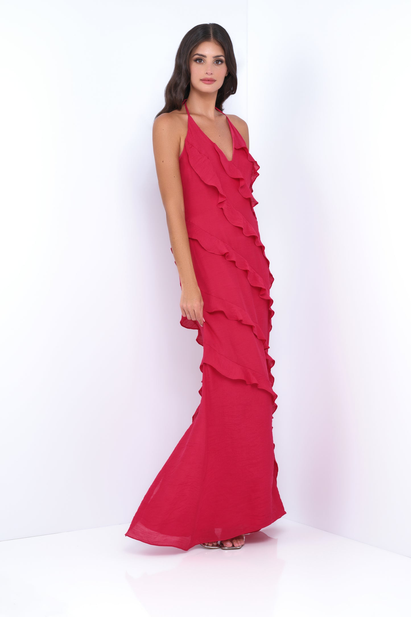 Remi Maxi Dress - Red