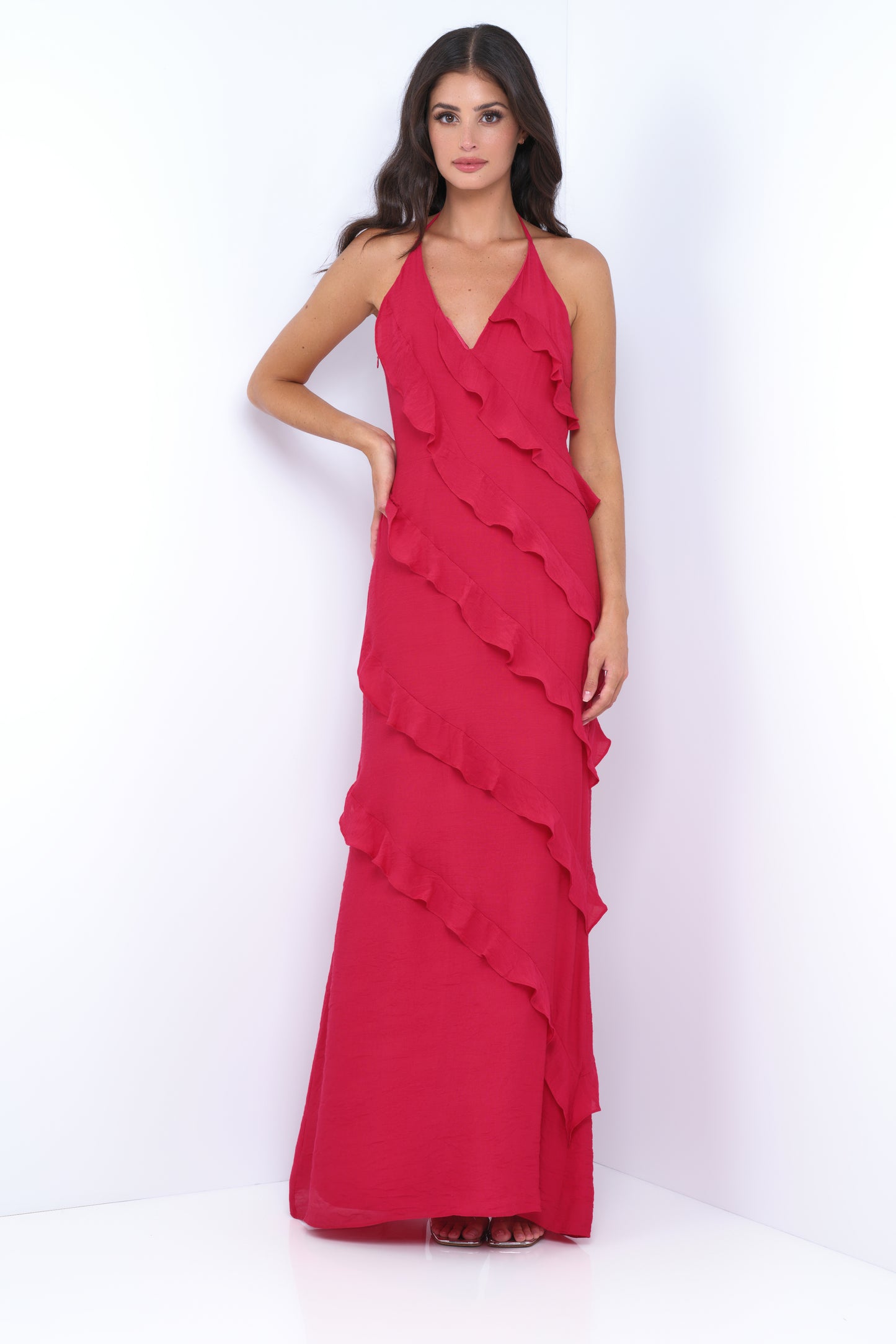 Remi Maxi Dress - Red