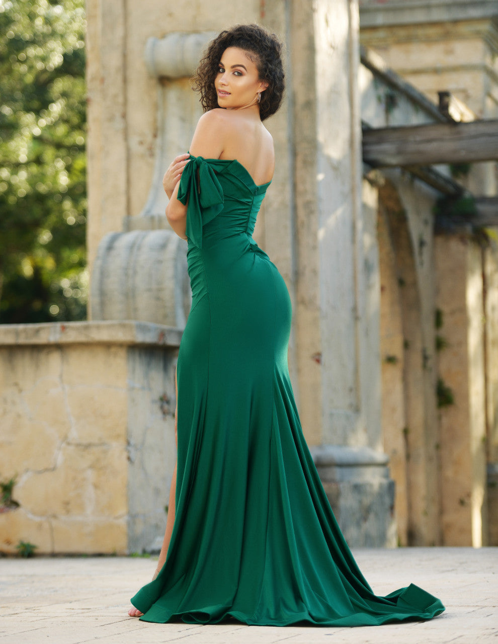 Amber Gown - Emerald