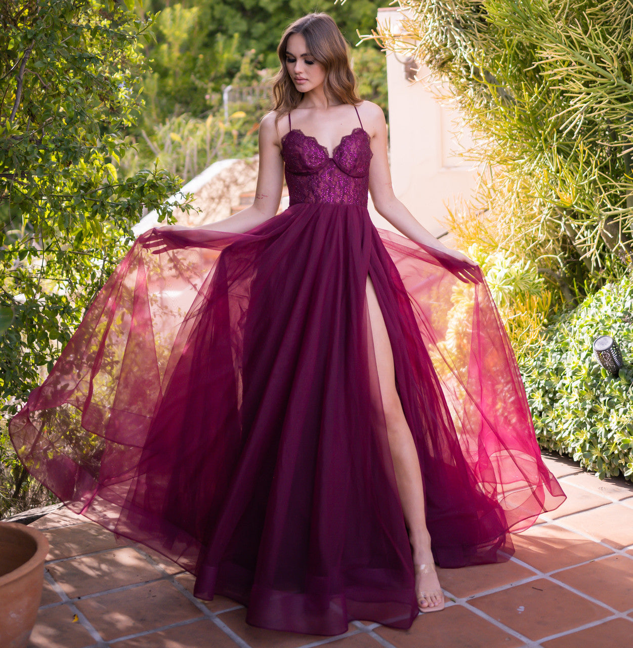 Dani Gown - Mulberry