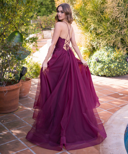 Dani Gown - Mulberry