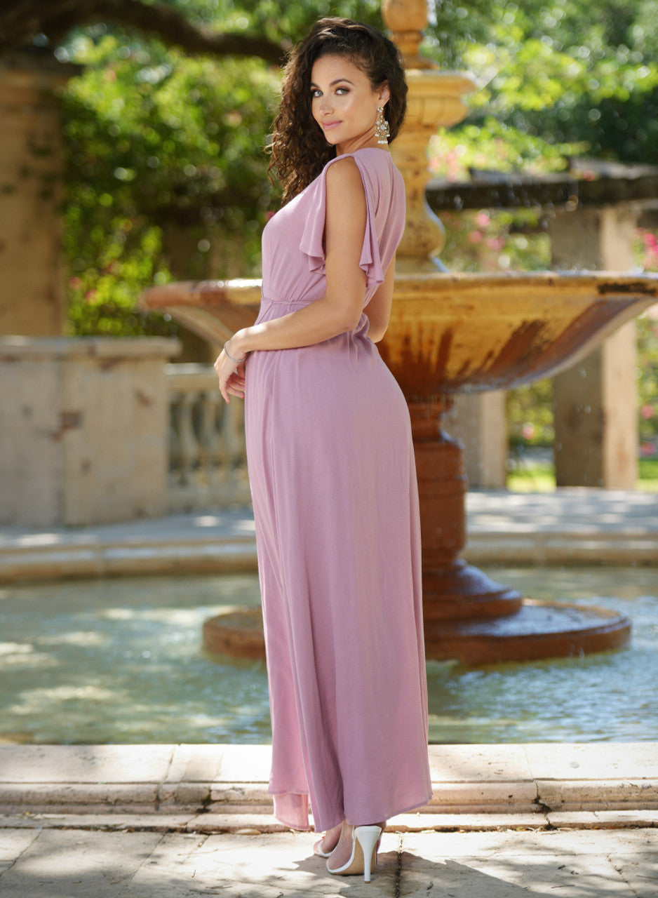 Kari Maxi Dress Mauve FINAL SALE