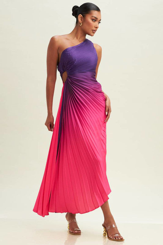 Sanibel Maxi Dress - Purple Ombre