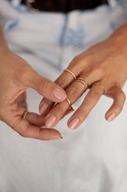 Dainty Stacking Ring Set of 6