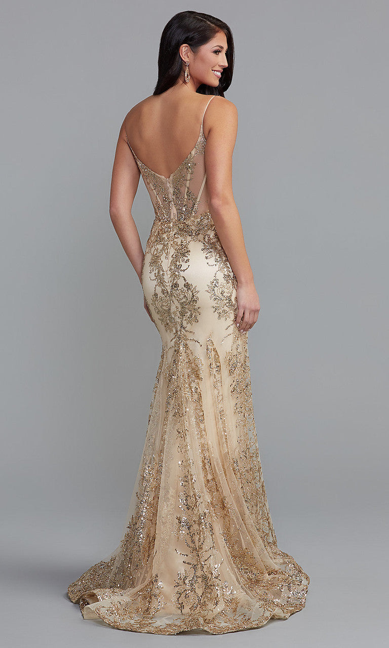 Robyn Gown-Champagne Shimmer