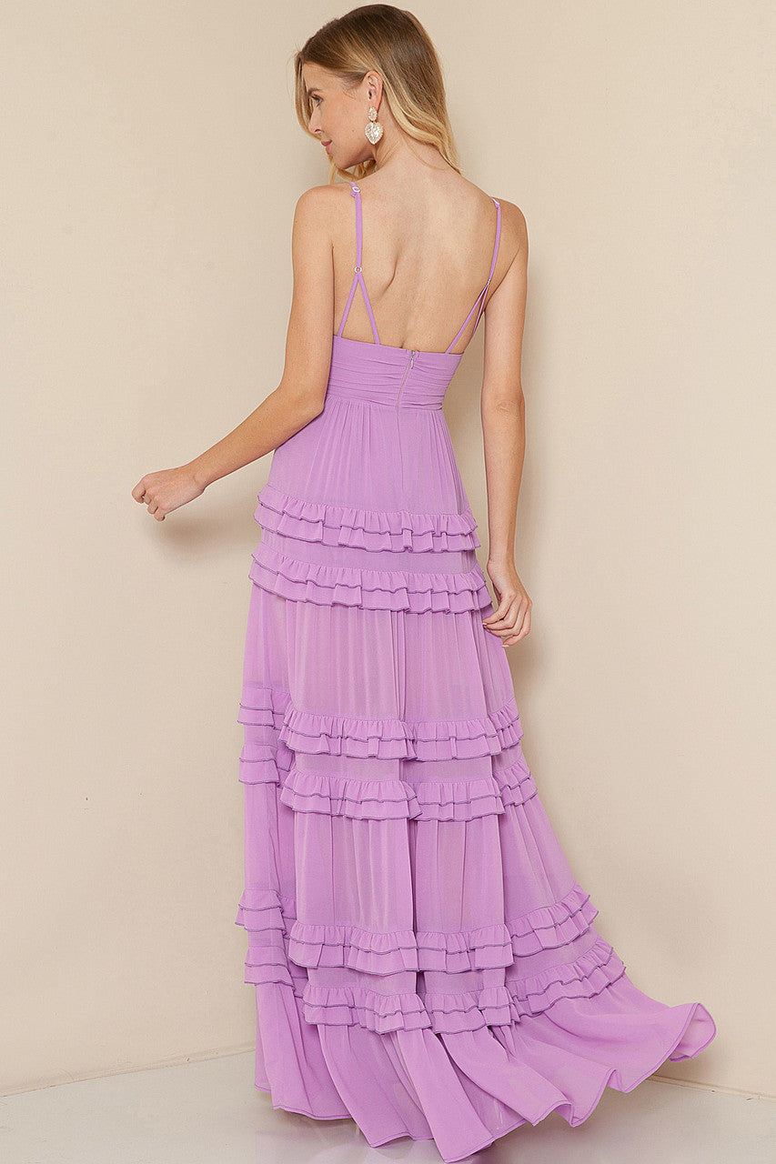Seraphina Maxi Dress - Lilac