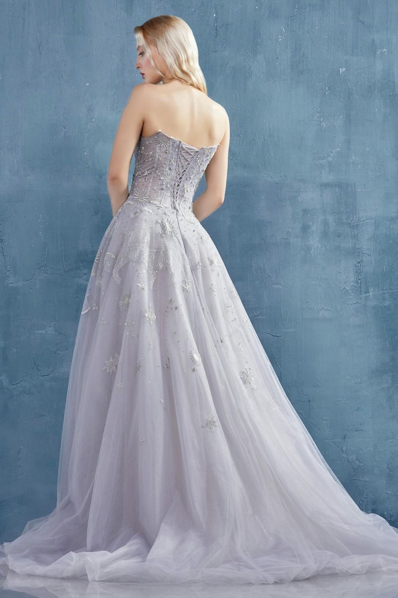 A0890 Constellation Selene Tulle Ball Gown - Andrea & Leo