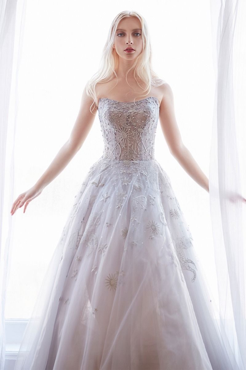 A0890 Constellation Selene Tulle Ball Gown - Andrea & Leo