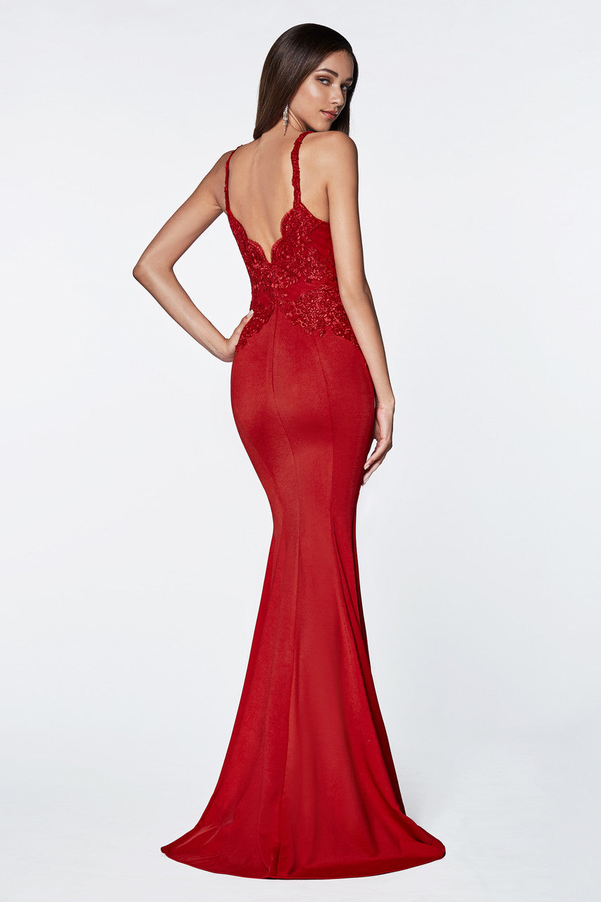 Anastasia Gown Red by Lady Black Tie