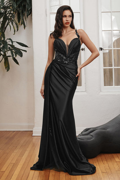 Petra Gown-Black