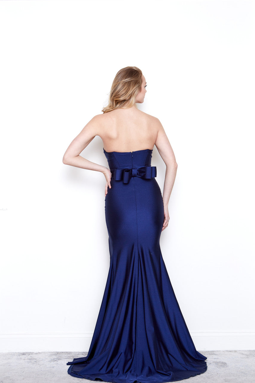 The Gabriela with Slit by Atria Couture from Lady Black Tie