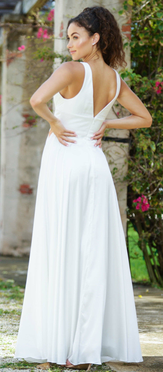 Kinsley Gown, offwhite Color, wedding dress, Lady Black Tie