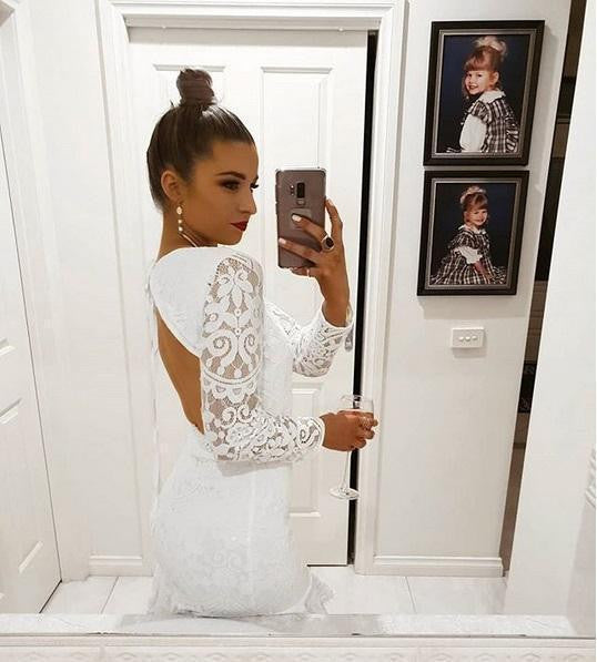 Shop the Medindie White Dress for Elegant Style at Lady Black Tie