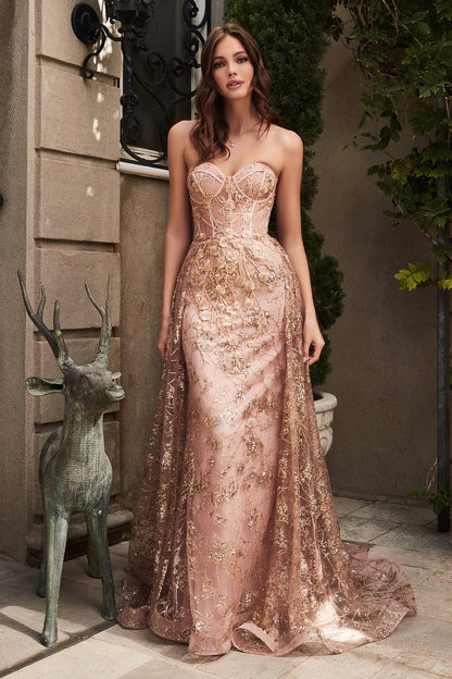 nova gown rose gold