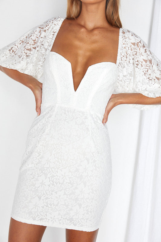 Stassi Mini Dress - White